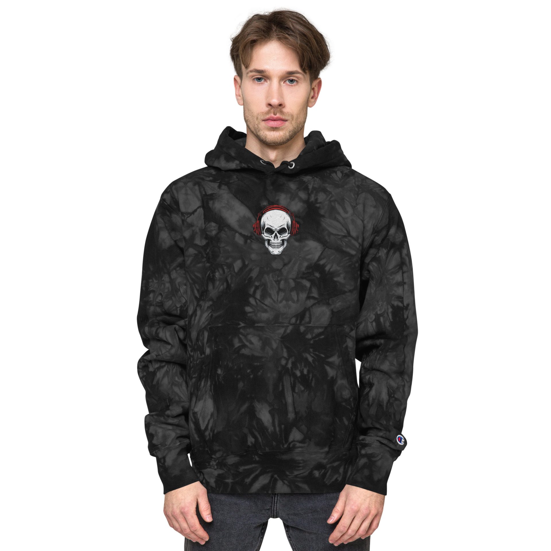 BAM x Champion Tie-dye Hoodie